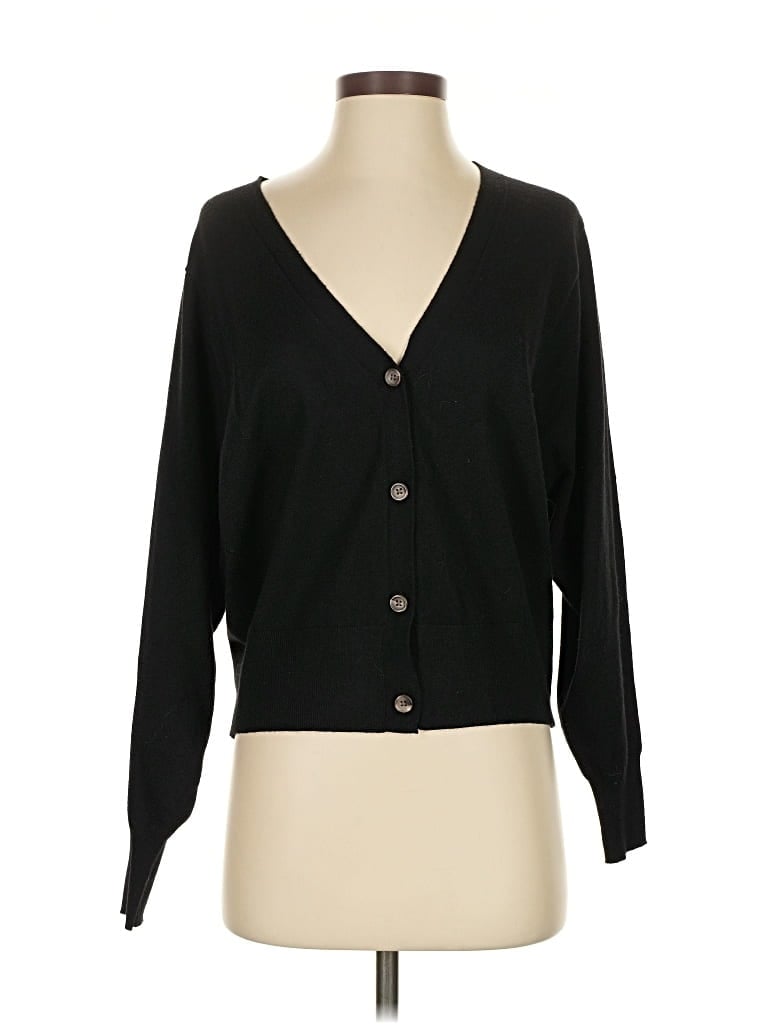 Pre-owned A New Day Cardigan Sweater In Black