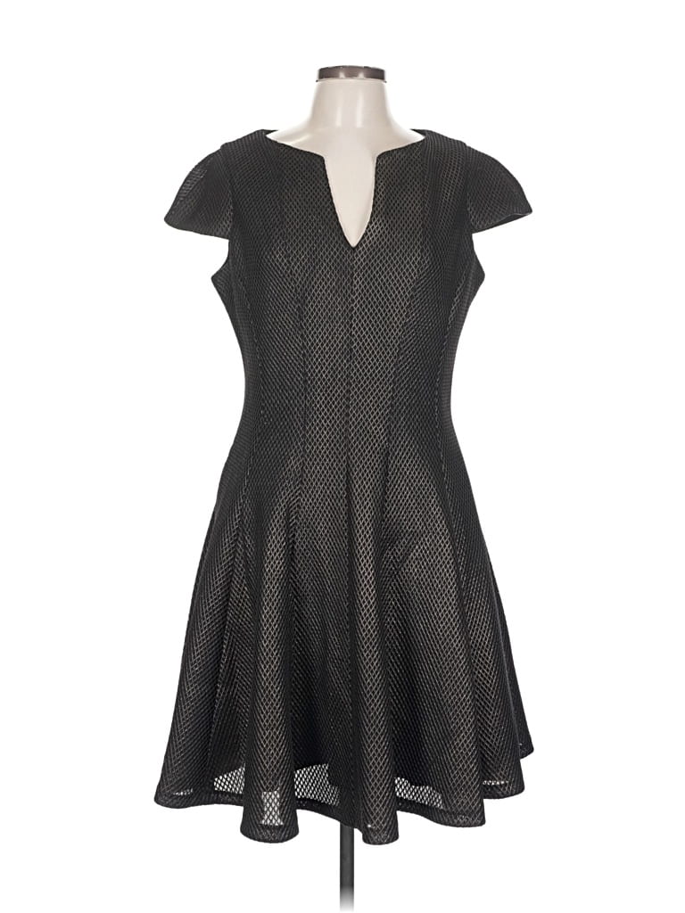 Pre-owned Julia Jordan Cocktail Dress In Black