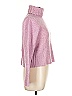 J.Crew 100% Wool Pink Wool Pullover Sweater Size L - photo 4