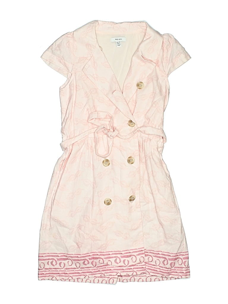 Pre-owned Reiss Kids'  Dress In Pink