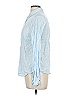Joie 100% Linen Blue Long Sleeve Button-Down Shirt Size L - photo 5