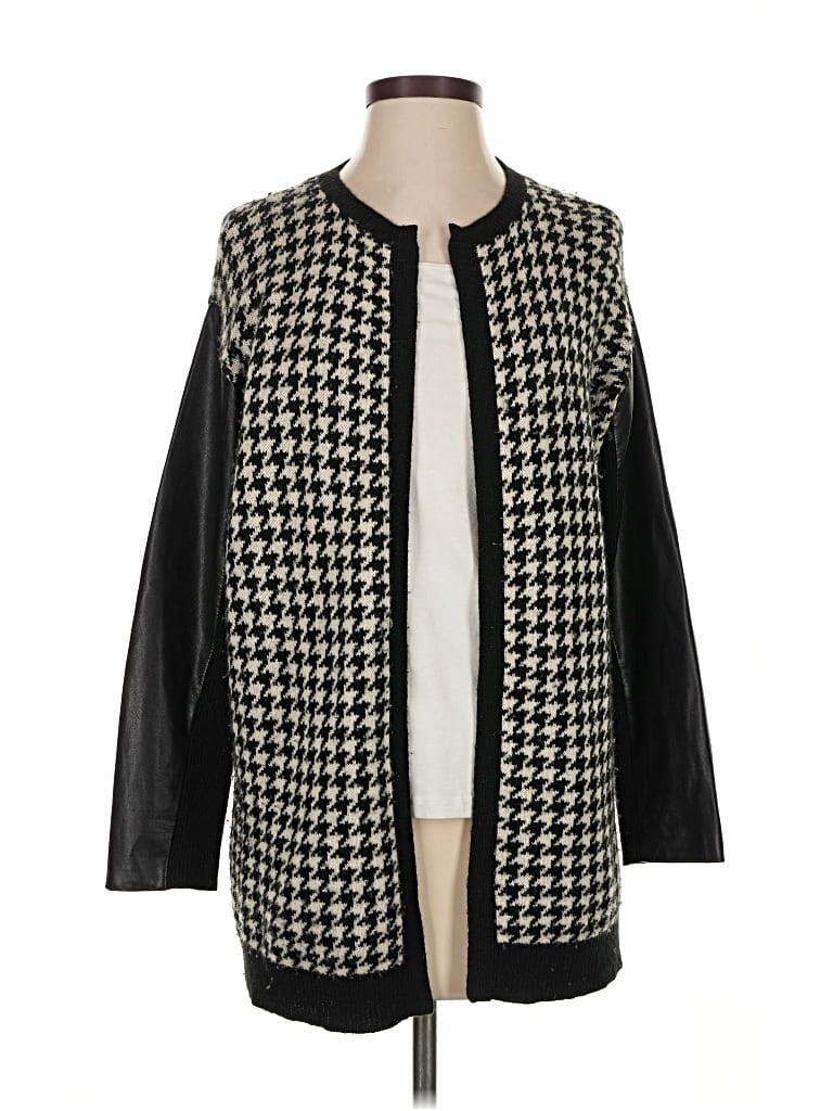 Pre-owned Ralph Lauren Cashmere Cardigan Sweater In Black