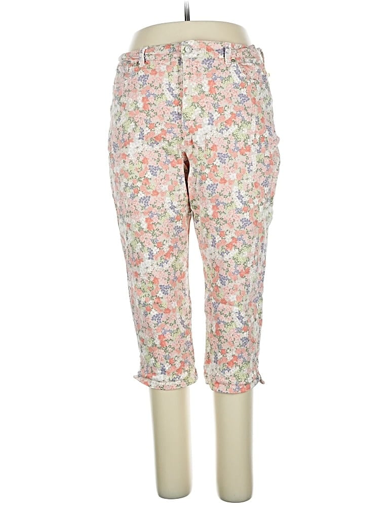 Pre-owned Gloria Vanderbilt Casual Pants In Pink