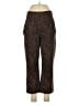 CAbi Paisley Brown Casual Pants Size M - photo 1