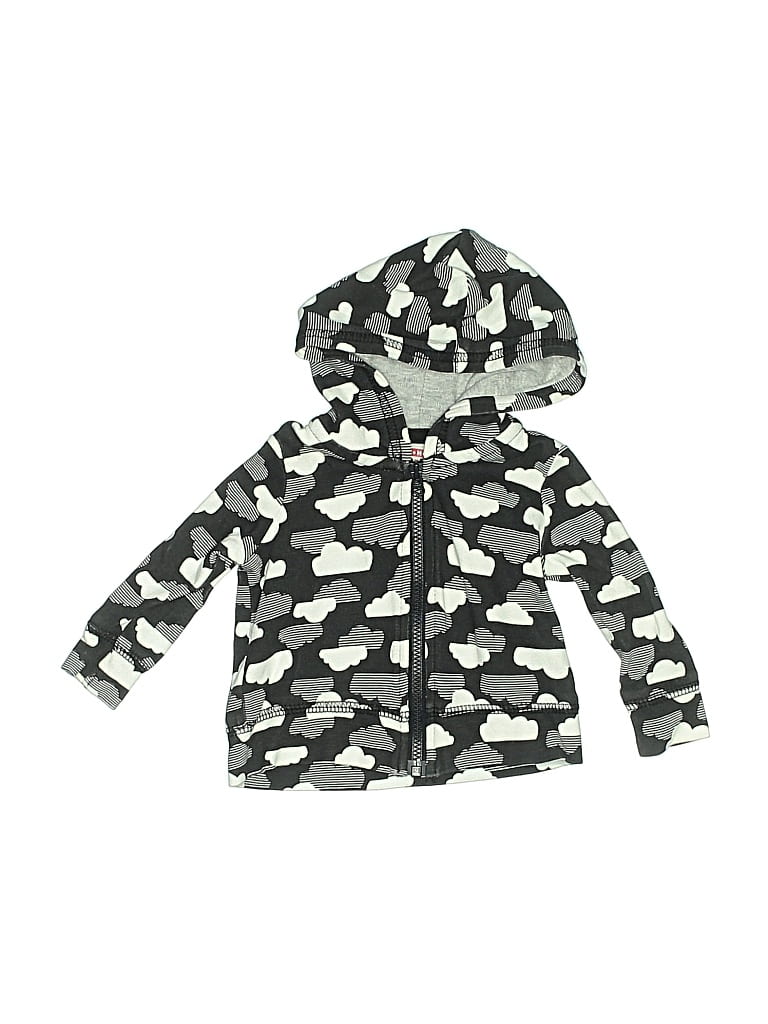 Pre-owned Skip Hop Babies' Zip Up Hoodie In Gray