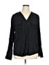 Shein Curve Black Long Sleeve Blouse Size 16 Plus (2) - photo 1