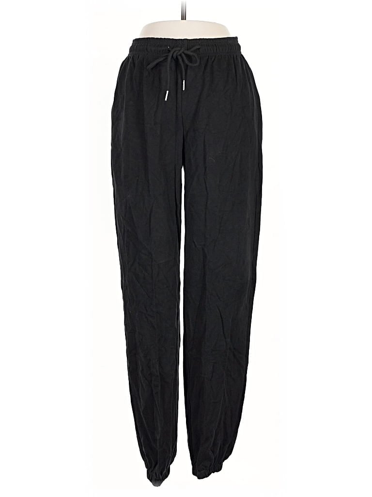 Pre-owned Unbranded Track Pants In Black