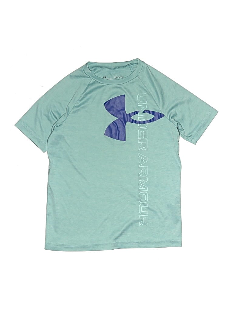 Pre-owned Under Armour Kids' Active T-shirt In Blue