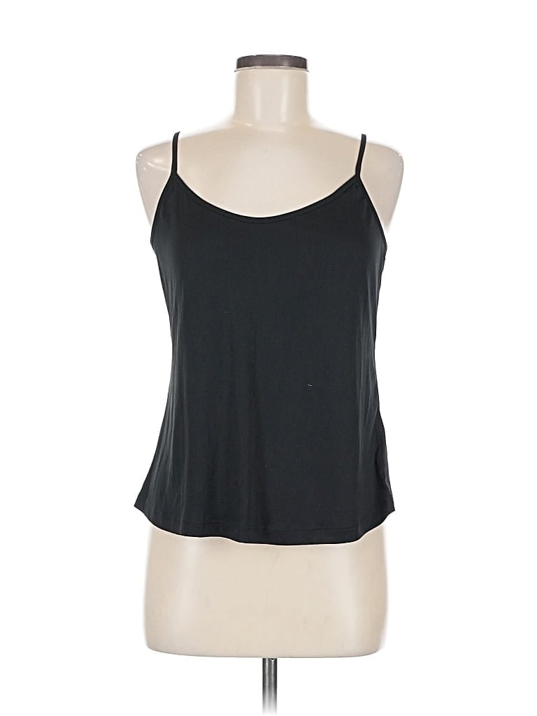 Pre-owned Dr2 Tank Top Black Halter Neckline Tops