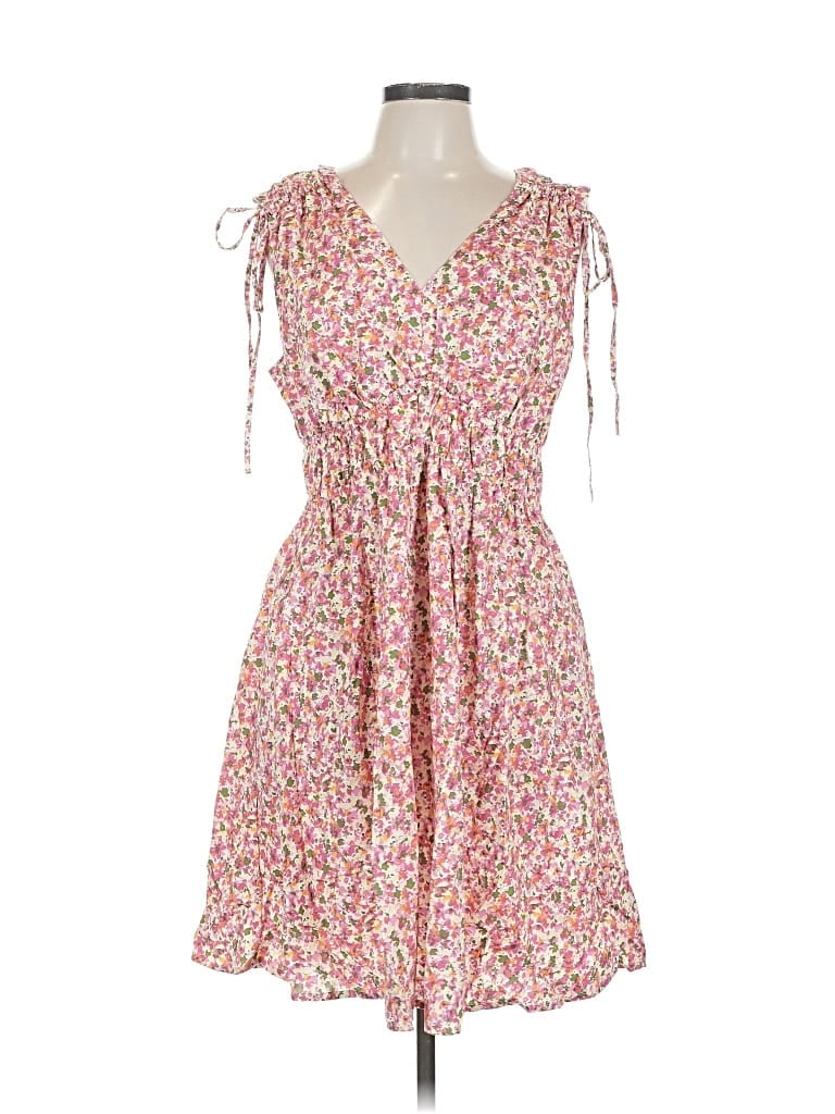 Pre-owned Time And Tru Casual Dress In Pink