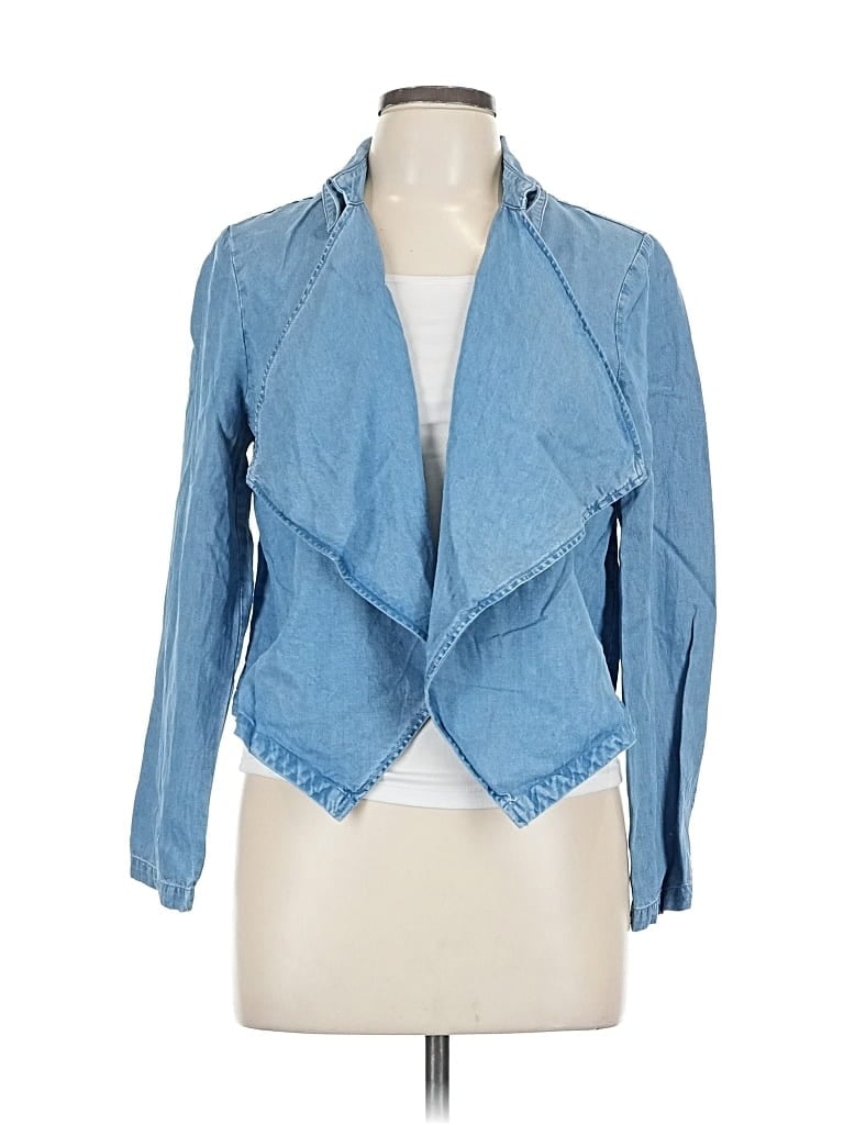 Pre-owned Soft Surroundings Cardigan Sweater In Blue