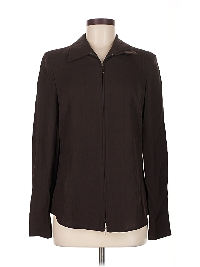 Pre-owned Assorted Brands Jacket In Brown