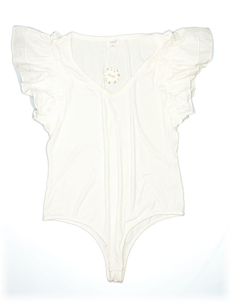 Pre-owned Oddi Bodysuit In White