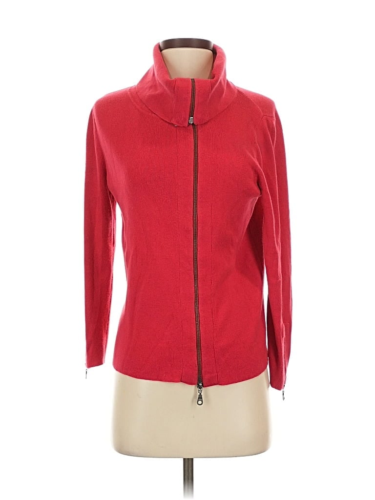 Pre-owned Cabi Cardigan Sweater In Red