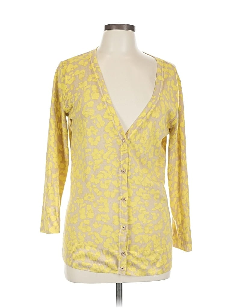 Pre-owned Merona Cardigan Sweater In Yellow