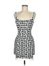 Assorted Brands Graphic White Cocktail Dress One size - photo 1