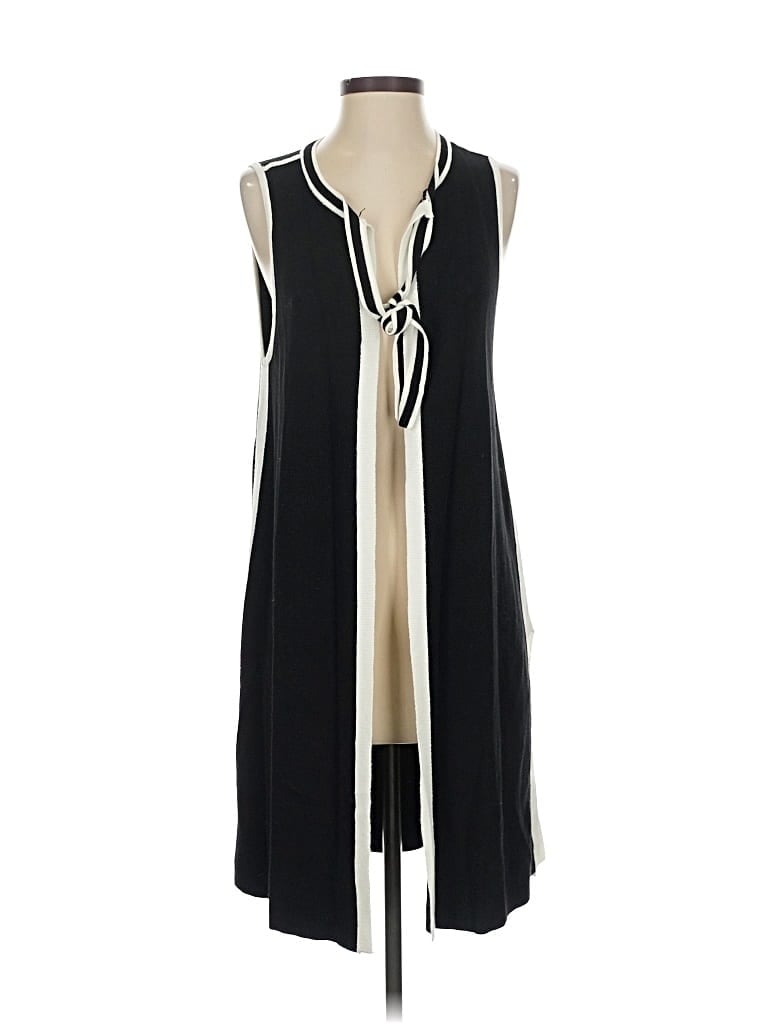 Pre-owned Talbots Cardigan Sweater In Black