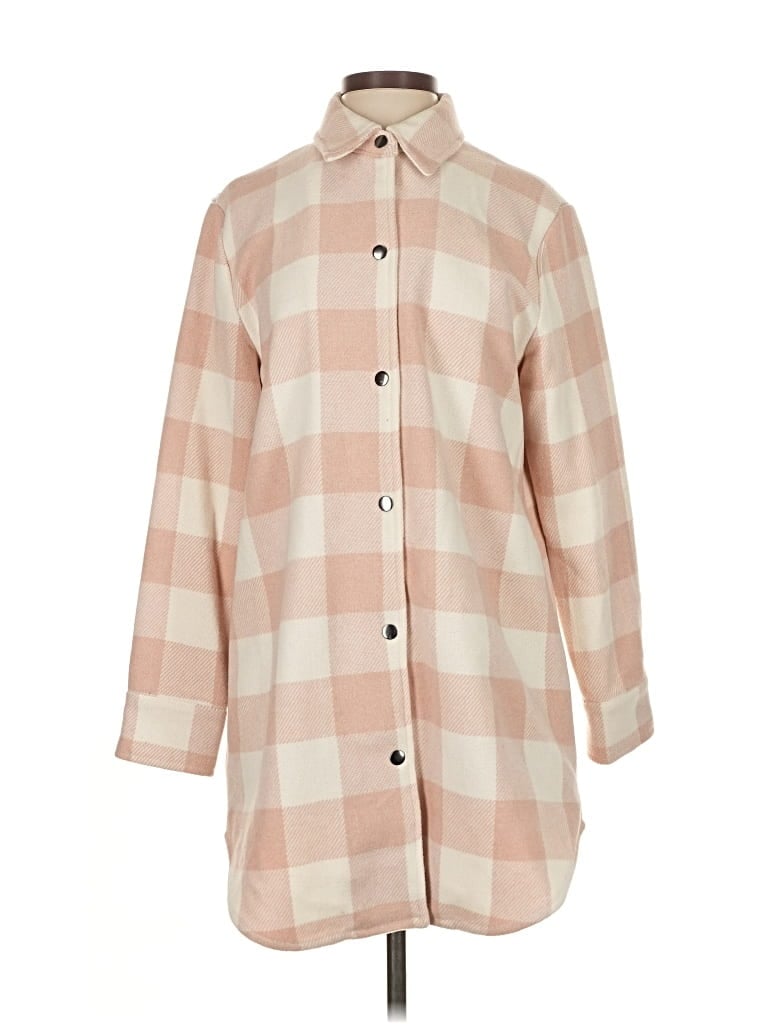 Pre-owned Bb Dakota Coat In Pink