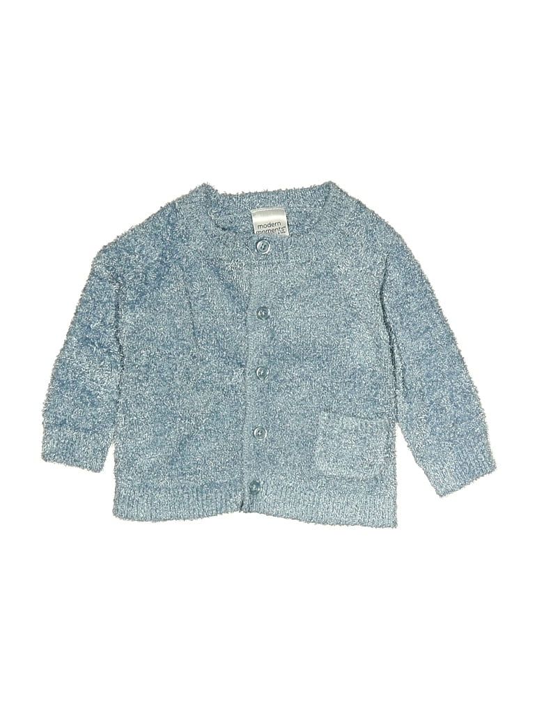 Pre-owned Modern Moments Babies' Cardigan Sweater In Blue
