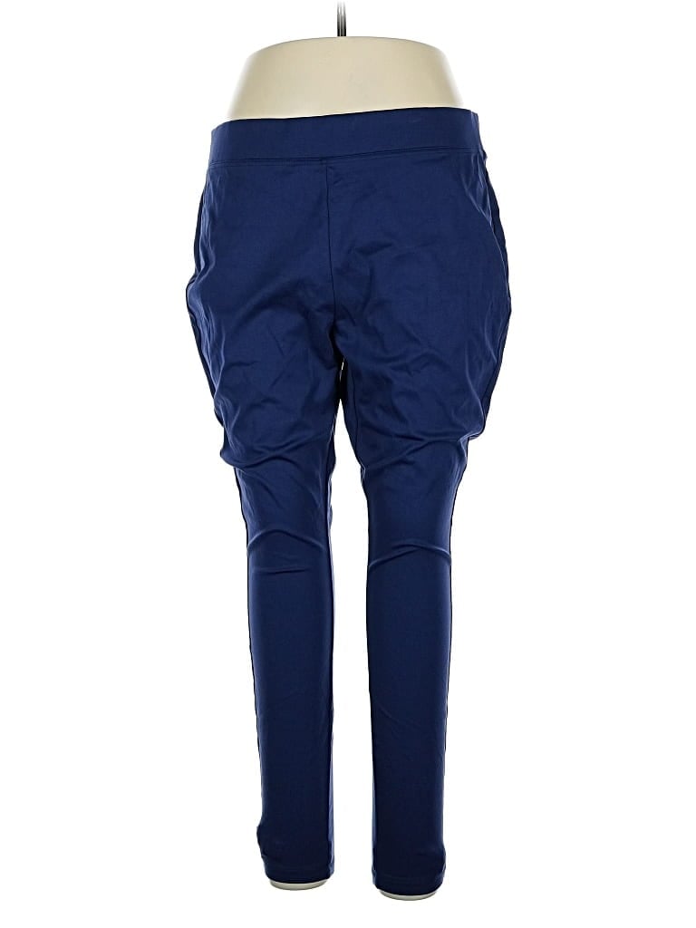 Pre-owned Isaac Mizrahi Live Active Pants In Blue