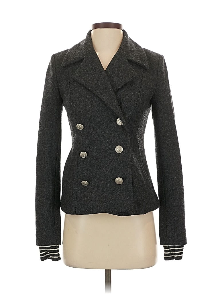 Pre-owned Bdg Wool Blazer Jacket In Gray