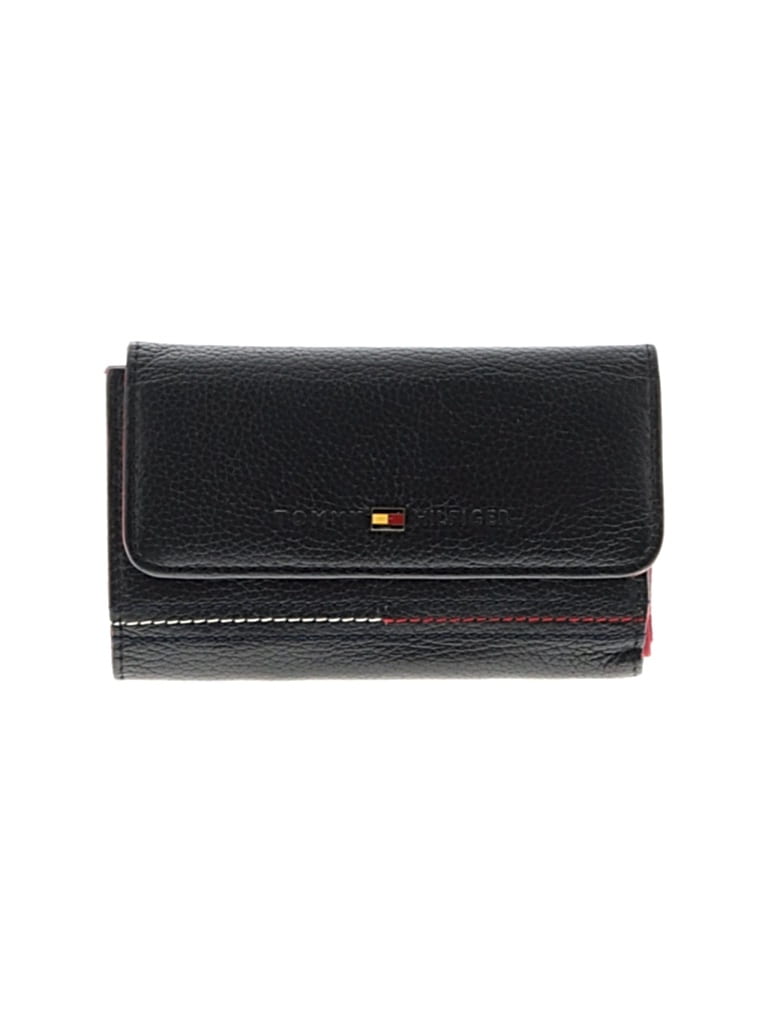 Pre-owned Tommy Hilfiger Wallet In Black