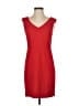 Ann Taylor Solid Red Cocktail Dress Size 0 - photo 1