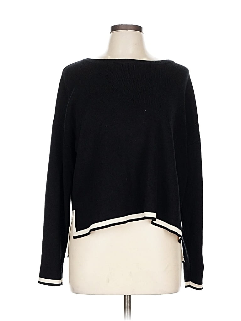 Pre-owned Unbranded Long Sleeve T-shirt In Black