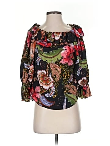 Julian Chang 3/4 Sleeve Blouse (view 1)