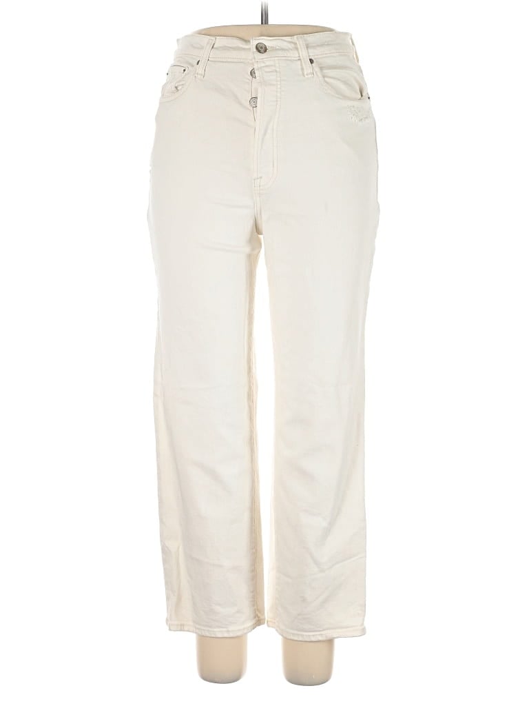 Pre-owned Pistola Jeans In White