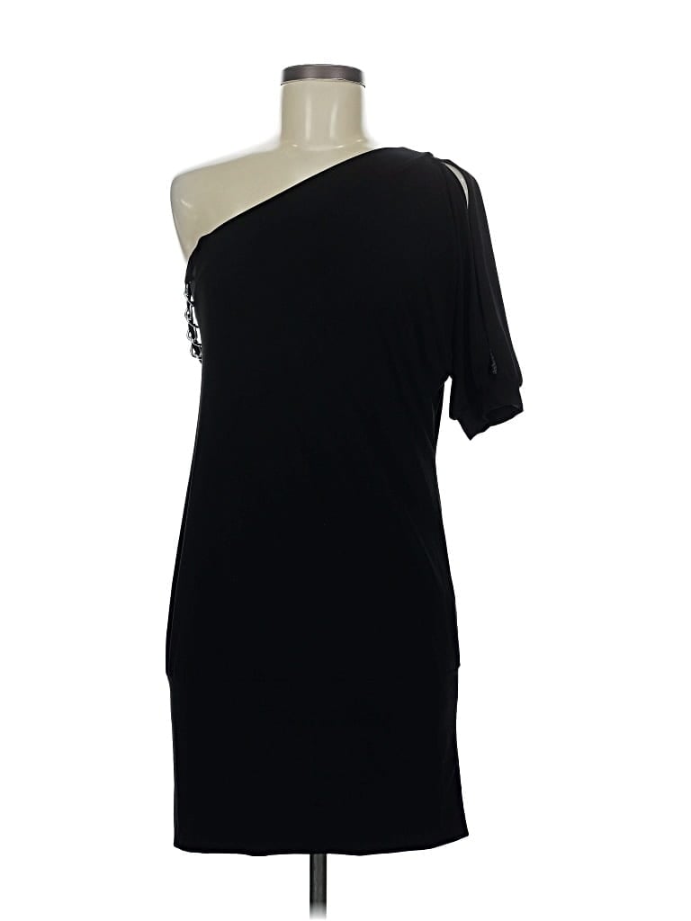 Pre-owned Unbranded Cocktail Dress In Black