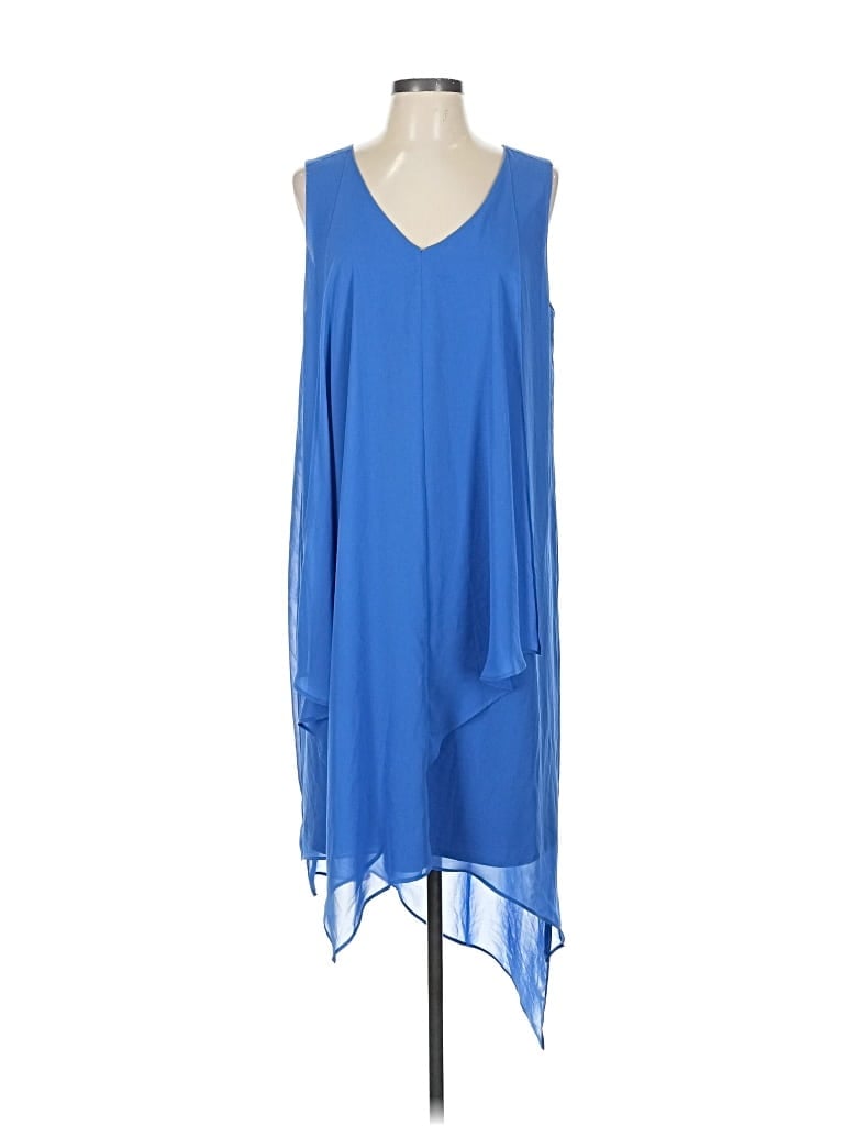 Pre-owned Chico's Casual Dress In Blue