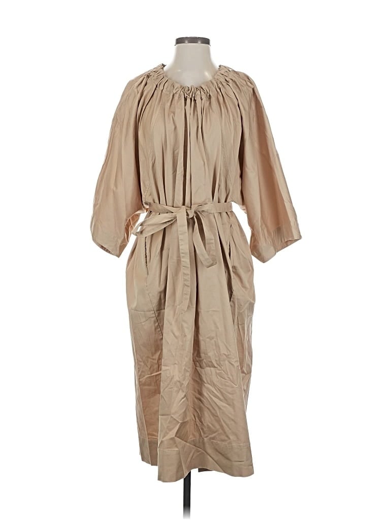 Pre-owned Cos Casual Dress In Brown