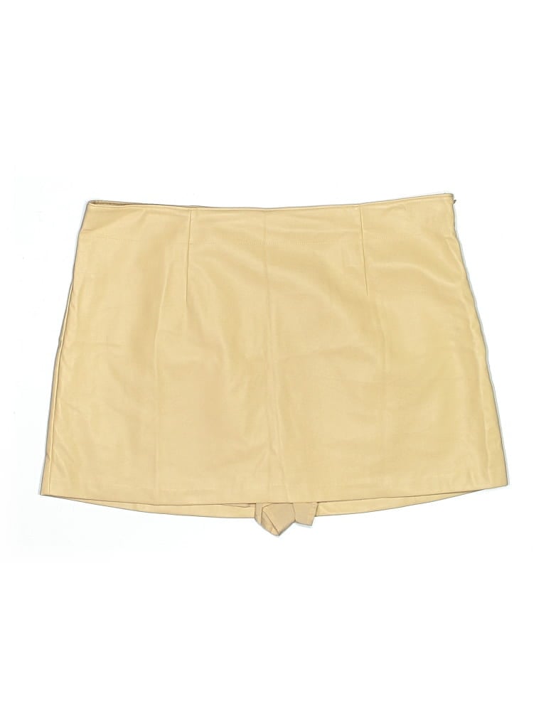 Pre-owned Abercrombie & Fitch Skort In Yellow