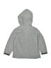 Old Navy 100% Polyester Gray Zip Up Hoodie Size 12-18 mo - photo 2