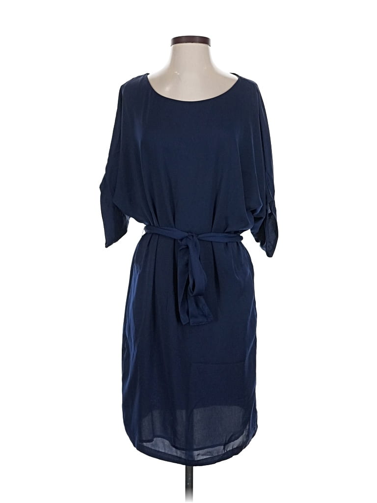 Pre-owned Vince Casual Dress In Blue