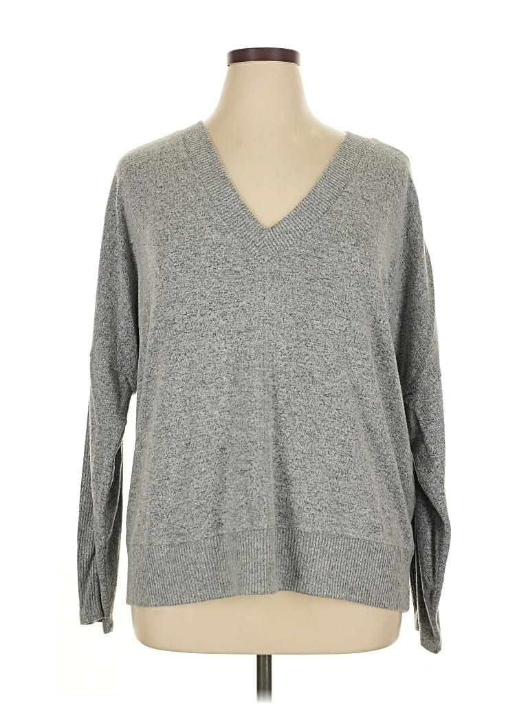 Pre-owned Buffalo By David Bitton Pullover Sweater In Gray