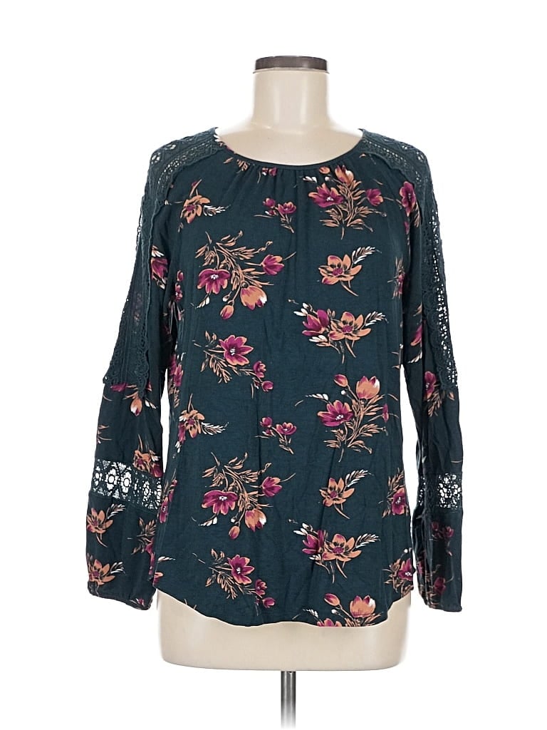 Pre-owned Daniel Rainn Long Sleeve T-shirt In Blue