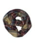 Look Plaid Burgundy Tan Scarf One size - photo 1