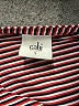 CAbi 100% Polyester Stripes Red Long Sleeve Blouse Size S - photo 7