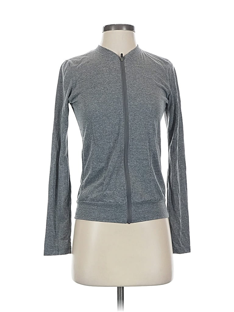 Pre-owned Live Track Jacket In Gray