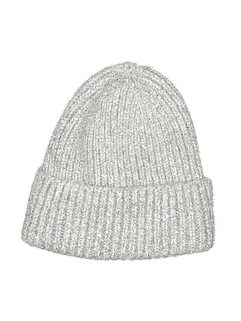 Pre-owned Old Navy Beanie Hat In Silver