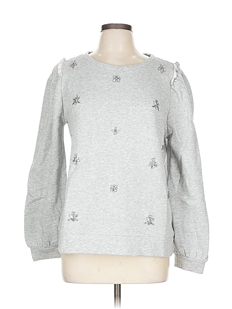 Pre-owned Talbots Sweatshirt In Silver