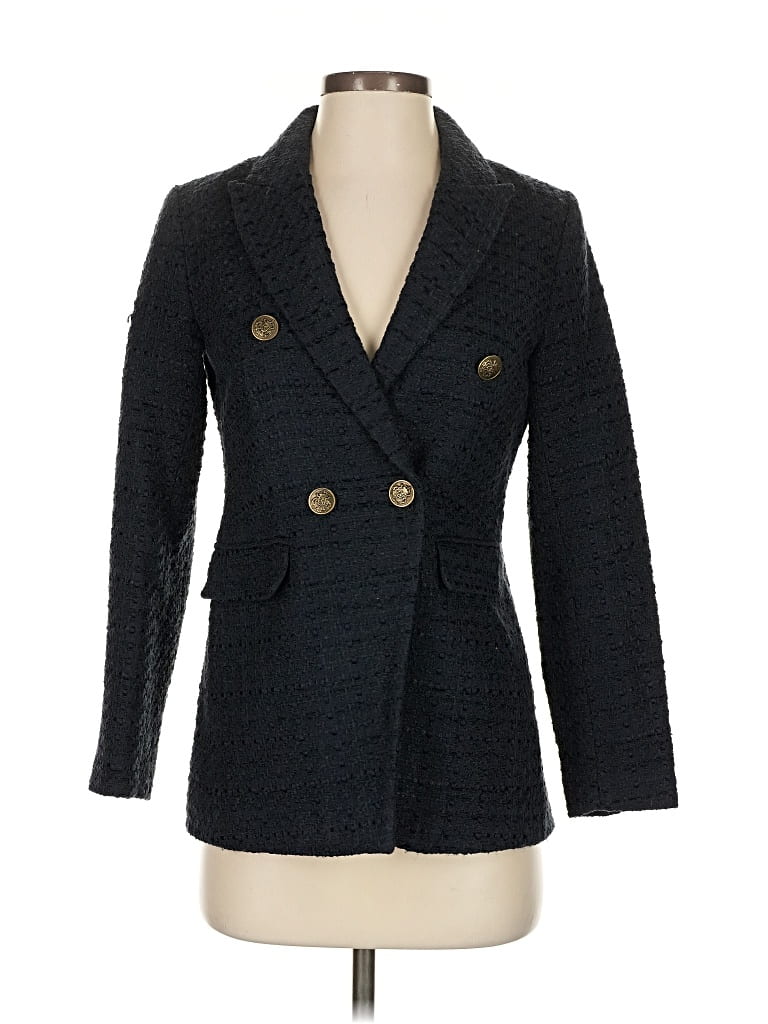Pre-owned Ann Taylor Loft Blazer Jacket In Black