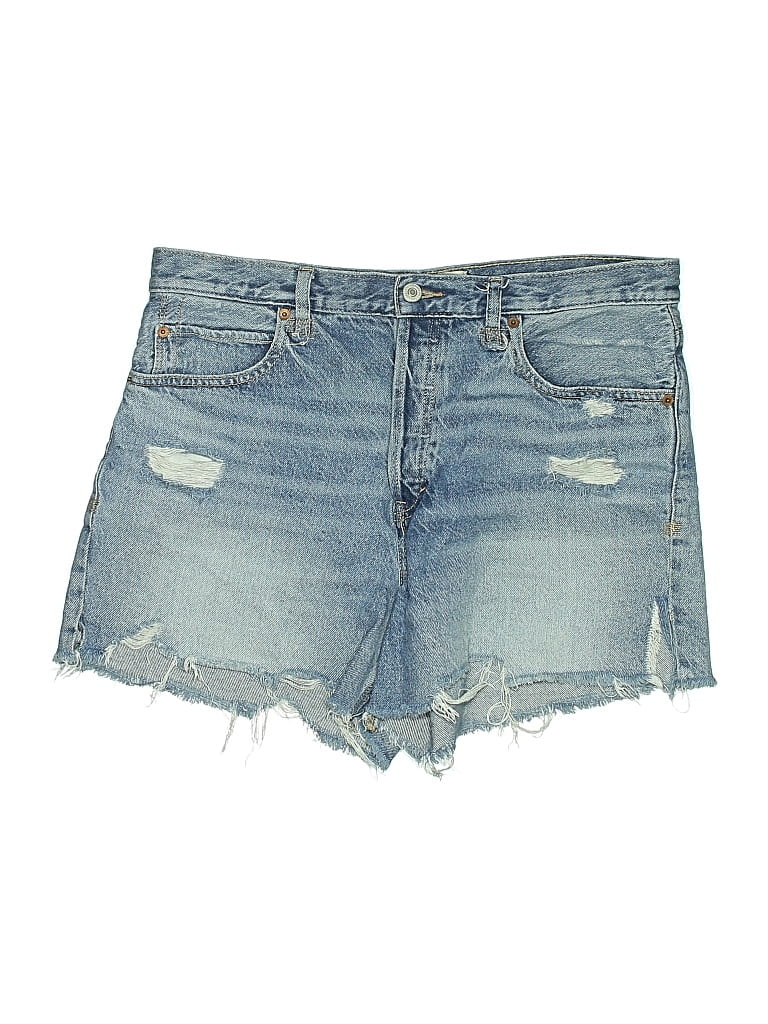 Pre-owned We The Free Denim Shorts In Blue