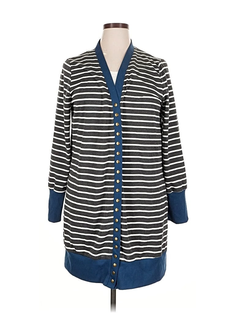 Pre-owned Unbranded Cardigan Sweater In Blue