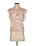 Intermix Pink Short Sleeve Blouse Size S - photo 1