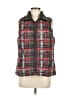 Tribal 100% Polyester Plaid Red Vest Size M - photo 1