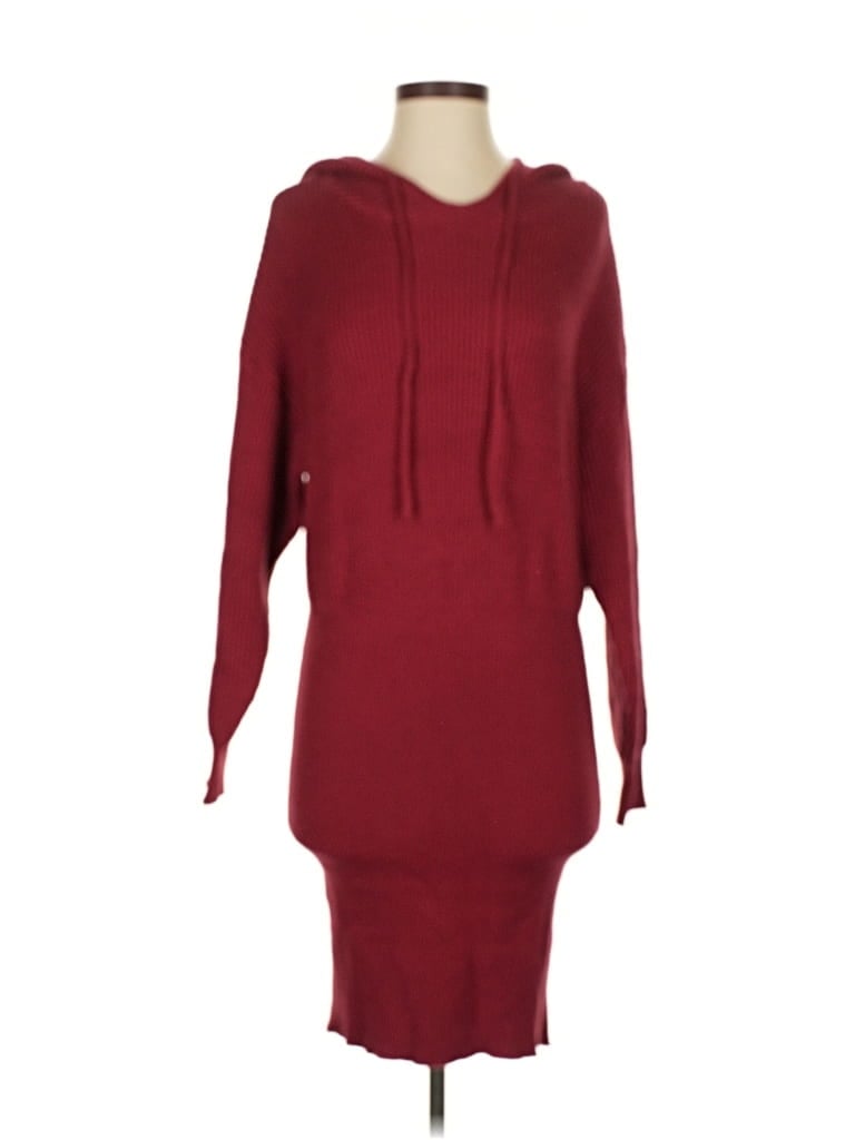 Pre-owned Prettygarden Casual Dress In Burgundy