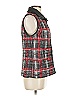 Tribal 100% Polyester Plaid Red Vest Size M - photo 4